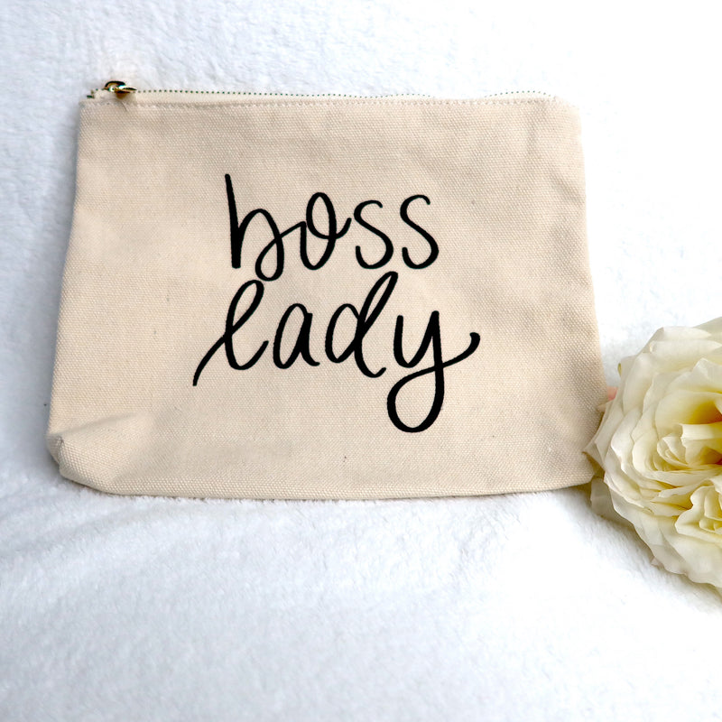 Boss Lady Make up Pouch